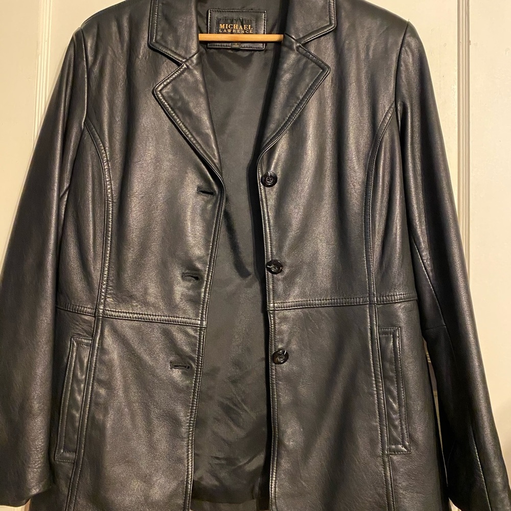 Leather jacket